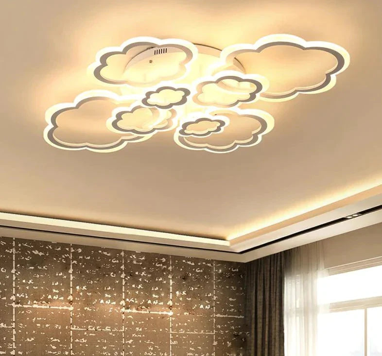 Remote Control Dimming Led Ceiling Lights Lamp For Living Room Bedroom Deckenleuchten Modern