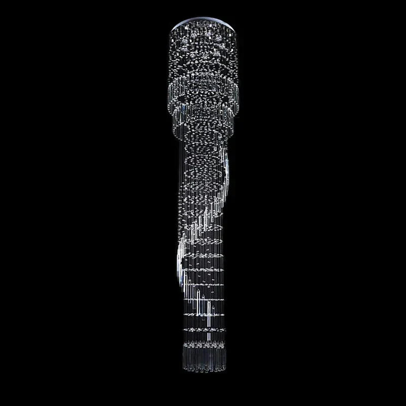 Empire Nordic Traditional Loft Chandelier Crystal Modern Lamp With Gu10 9 Lights For Bedroom Living