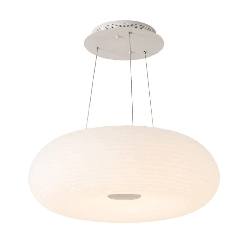 Nordic Pendant Lamp Round Simple Modern Led Acrylic Three - Color Dimming Lamps Living Room Hotel