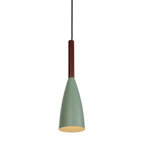 Modern Industrial Aluminum Lampshade Pendant Lamps E27 Minimalist Hanging Light For Kitchen Living