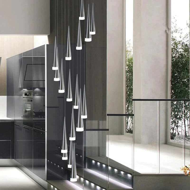 Modern Led Pendant Lights Fixture For Dining Room Aluminum Hardware Hanging Lamp Lighting