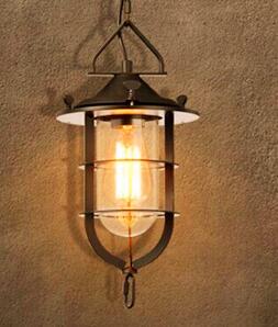 Dock Chandelier American Country Loft Retro Industrial Style Restaurant Cafe Clothing Store