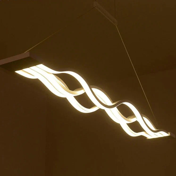 Dinning Room Pendant Lights Led Modern For Acrylic + Metal Suspension Hanging Lamp Home Lighting