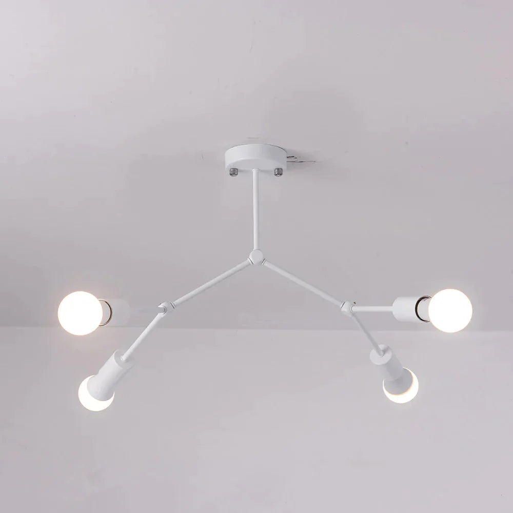 Multi Heads Pendant Lights Led Lamp Retro Industrial Luminaria Personality Lamparas For Living Room