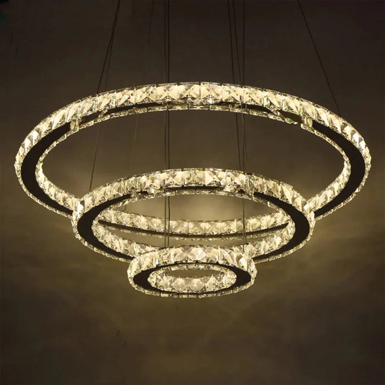 Modern Led Crystal Chandelier Lights Lamp For Living Room Cristal Lustre Chandeliers Lighting