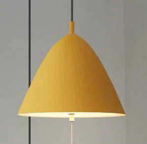 Colorful Bedside Pendant Light Pull Control Kitchen Lighting Fixture Hanging Lamp Modern Nordic