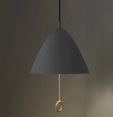 Colorful Bedside Pendant Light Pull Control Kitchen Lighting Fixture Hanging Lamp Modern Nordic