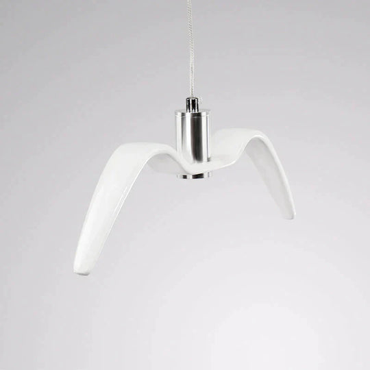 Resin Night Birds Silhouette Sky Freedom Seagull Pendant Light
