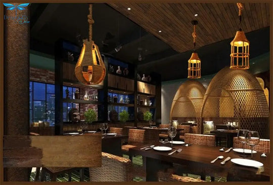 Retro Industrial Creative Modern Design Pendant Lamp Led Loft Decoration E27 Lights Bar Restaurant