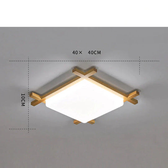 Simple Modern Corridor Square Log Led Living Room Lamps As Show / Small White Light Ceiling