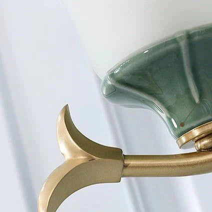 Simple Retro Staircase Lamp Bedroom Bedside Copper Wall Lamps