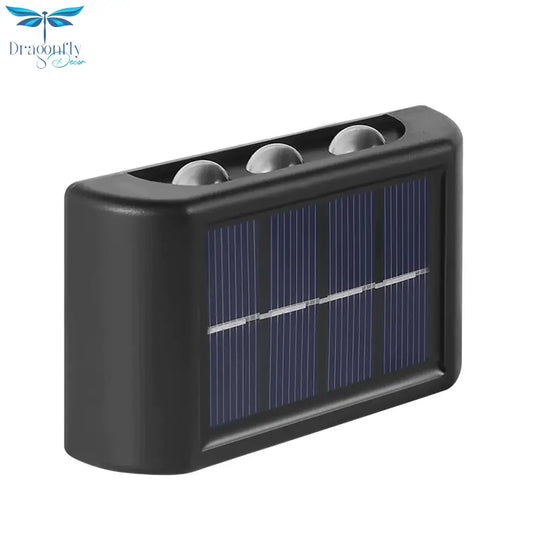 Solar Wall Lamp Outdoor Waterproof Up And Down Luminous Lighting Lamps