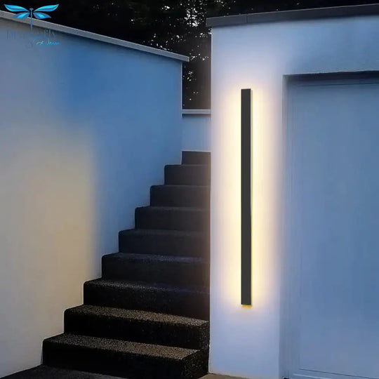 Waterproof Outdoor Wall Lamp Led Long Ip65 Aluminum Light Garden Villa Porch Sconce Luminaire