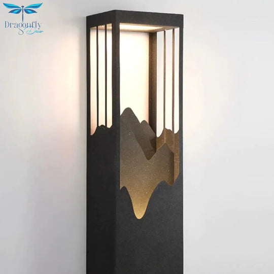 Waterproof Solar Led Outdoor Light - Garden Decoration Lamps For Balcony Courtyard Street And Wall