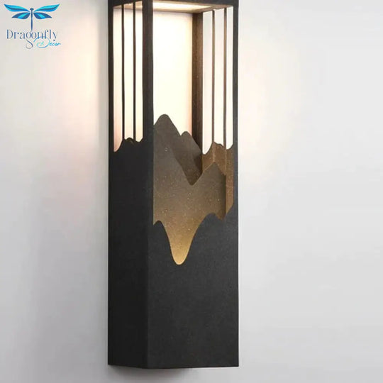 Waterproof Solar Led Outdoor Light - Garden Decoration Lamps For Balcony Courtyard Street And Wall